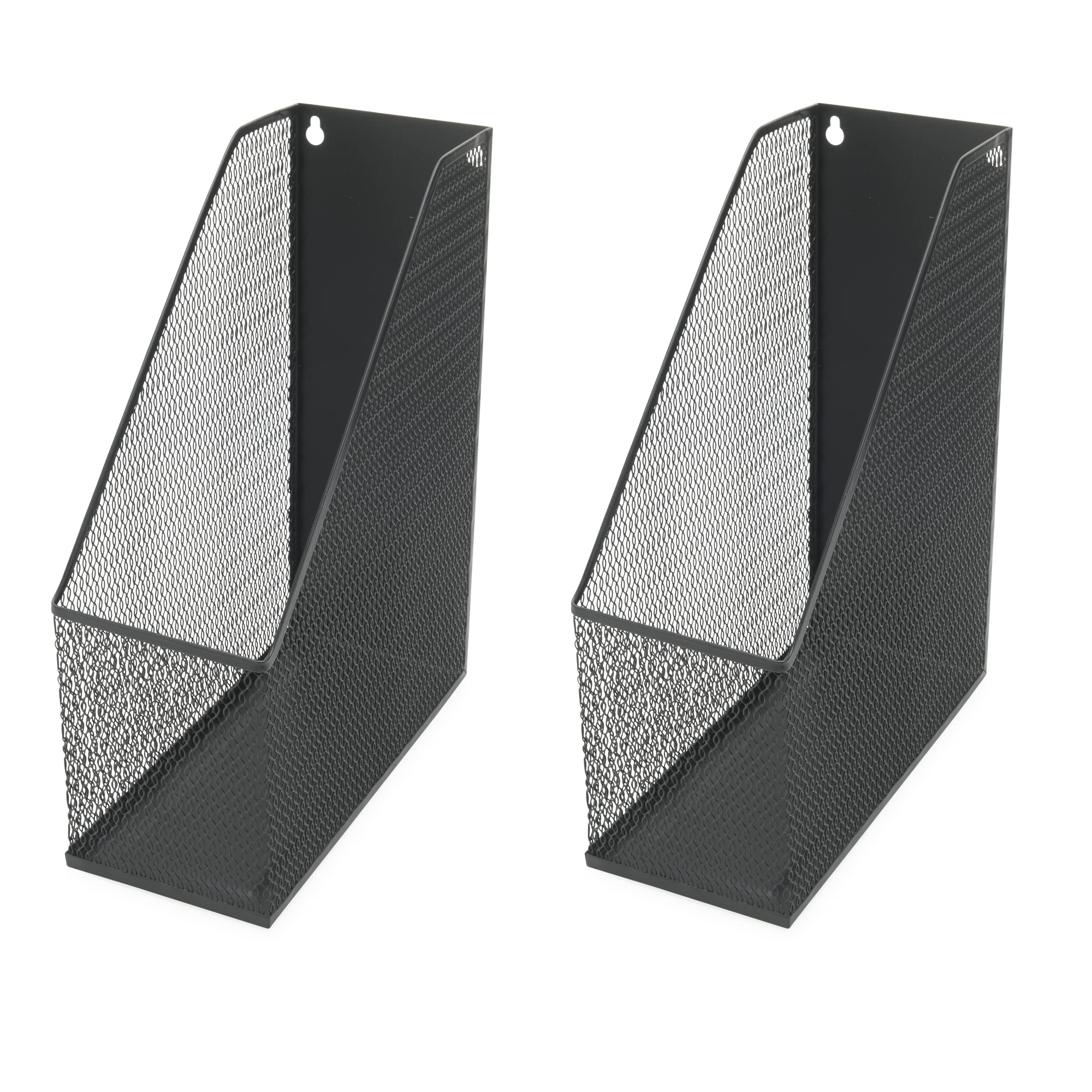 Amazon.com: YBM HOME Mesh Steel Deluxe Magazine Rack, Extra Wide